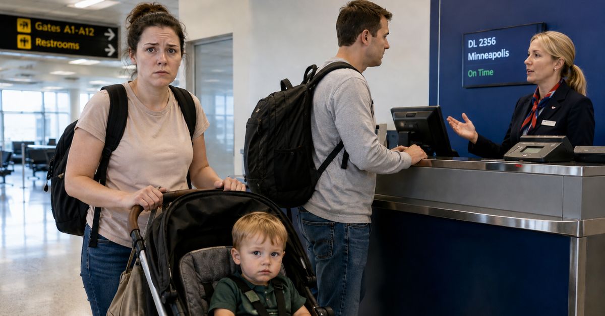 Airline refused to gate-check my stroller
