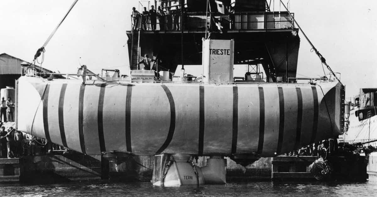 Journey To The Bottom Of The World: Bathyscaphe Trieste And The Challenger Deep