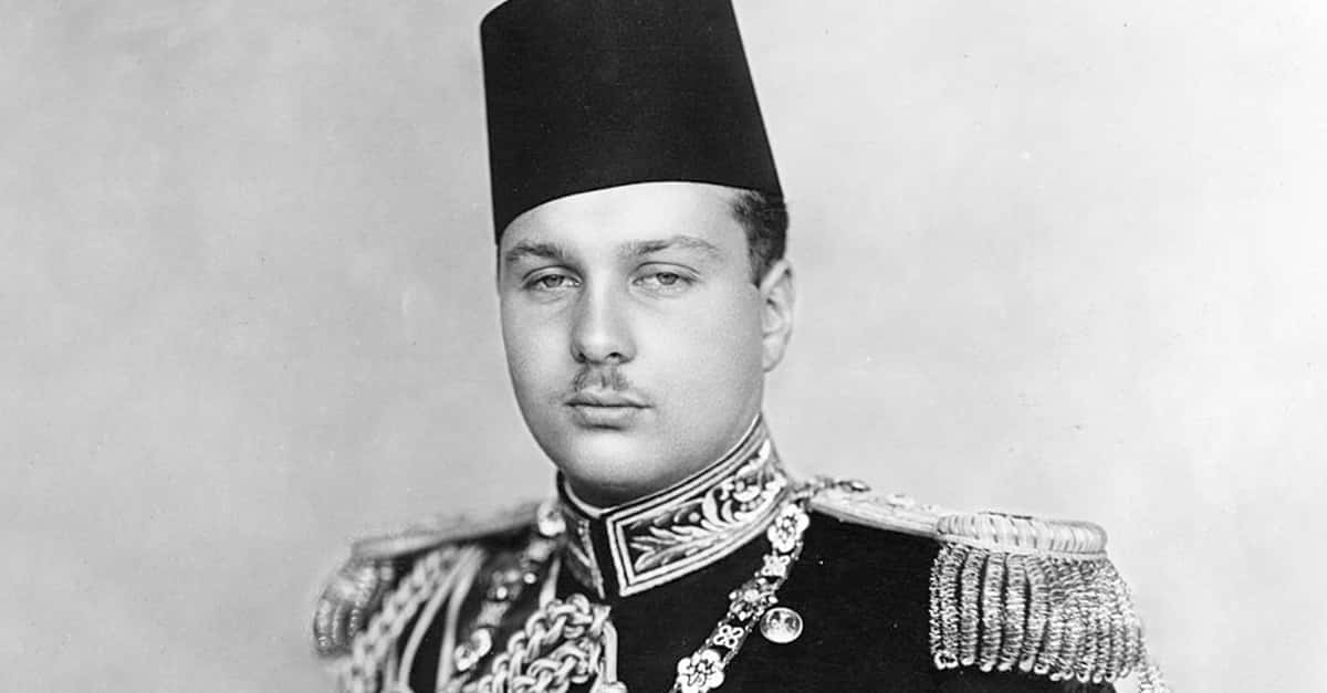 Debauched Facts About Farouk Of Egypt, The King Of The Night