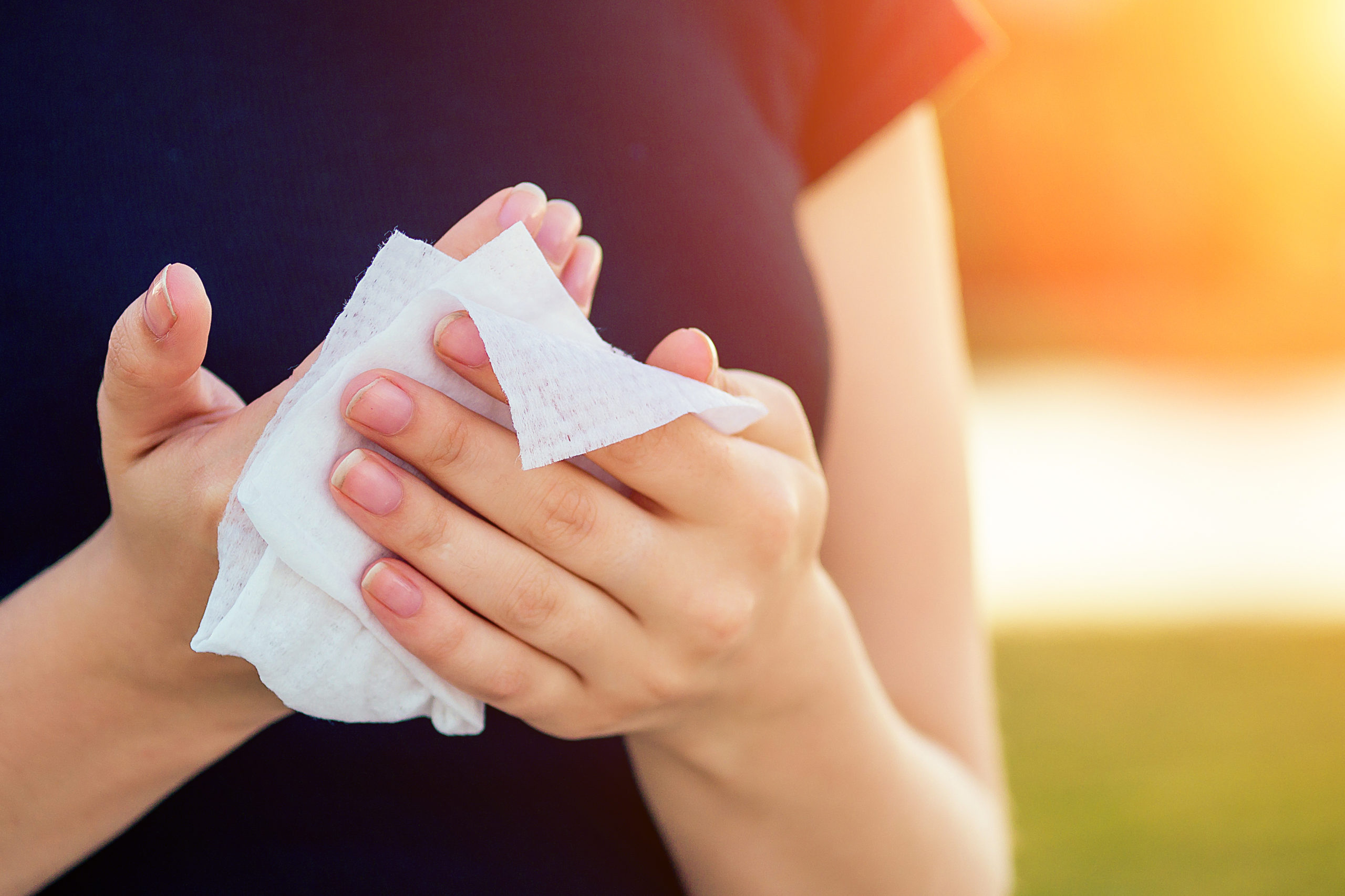 wet wipes