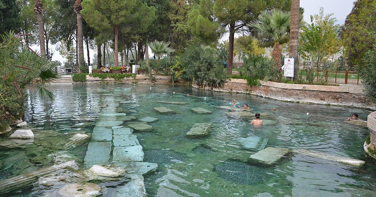 The Bizarre Wonders Of Pamukkale, Turkey's "Cotton Palace"