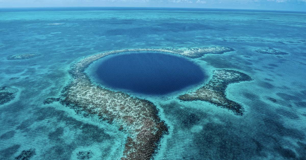 The Great Blue Hole, Belize