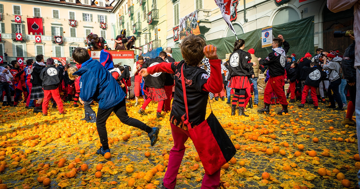 The Battle Of The Oranges, Italy's Weirdest Festival