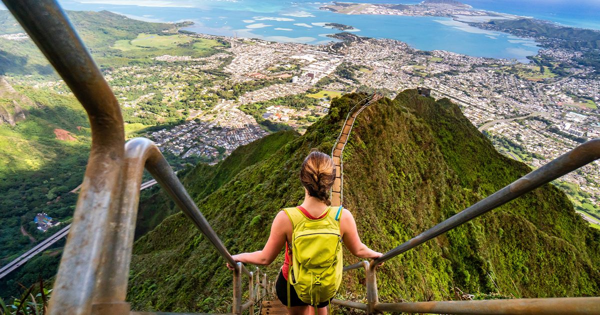 The Haiku Stairs, Hawaii