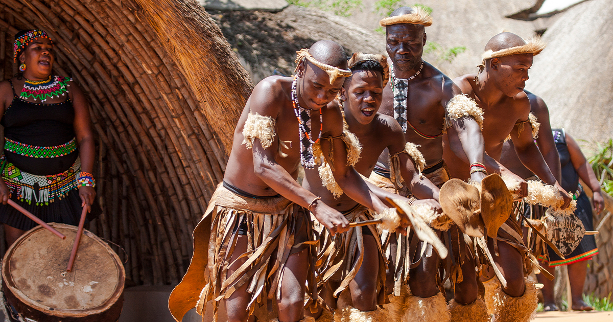 Photos Of The Masked Warriors Who Dance Before Every Hunt