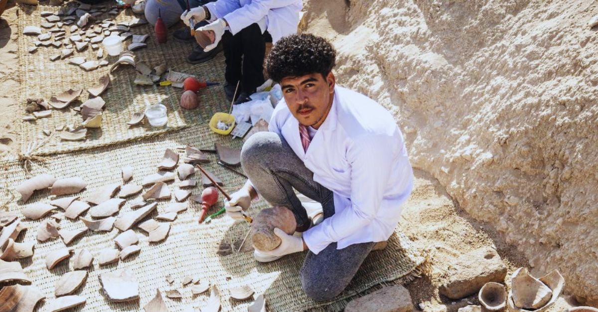 2192361970-Artifacts unearthed at Queen Hatshepsut's temple shed light on Egypt's ancient era