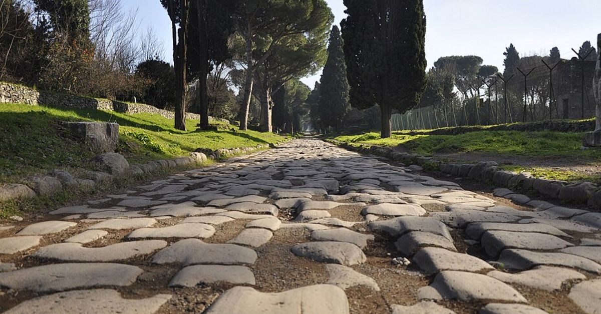 Ancient roman road