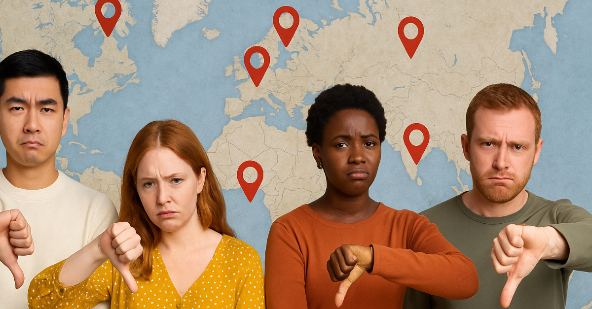 Ranking The Worst Countries For Expats—According To Expats