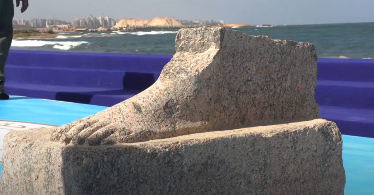Archaeologists In Egypt Discovered A New Section Of The Ancient Sunken City Of Canopus