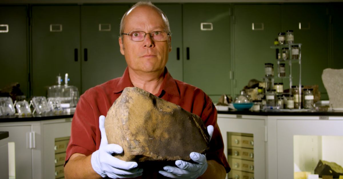 An Australian metal detectorist found a “gold rock” that he couldn’t crack with drills or a sledgehammer. It turned out to be 4.6-billion-year-old meteorite.