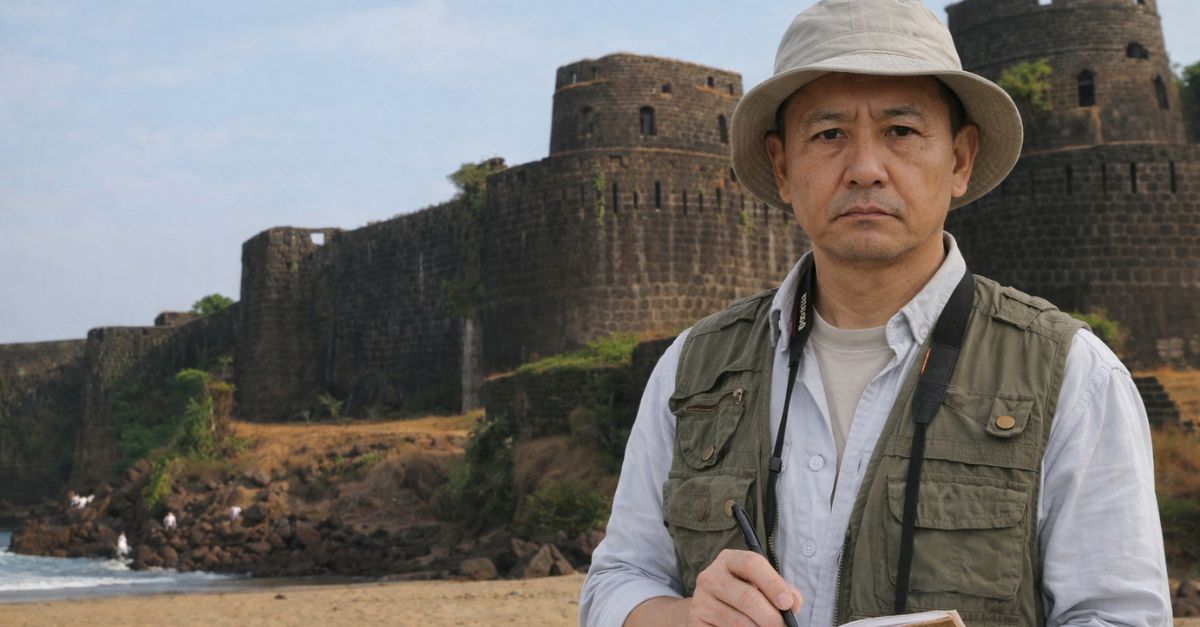 Archaeologist at Konkan coast