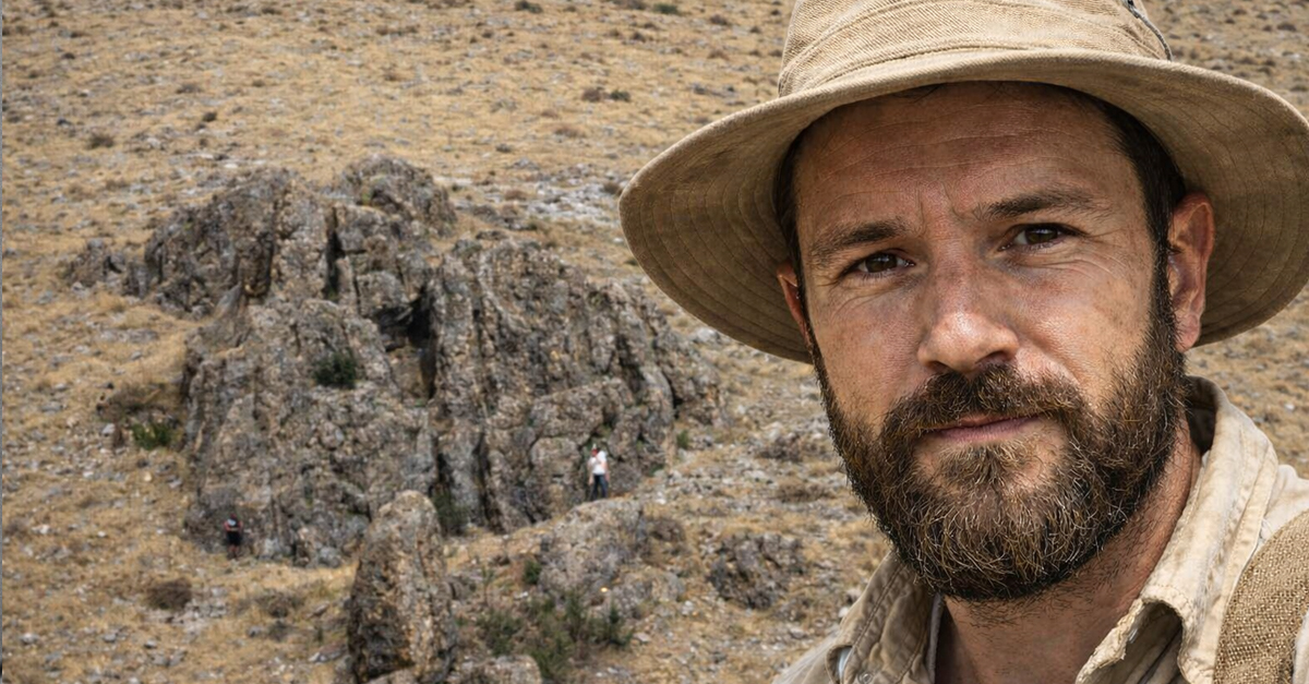 Aerial view from the east of El Fontanar