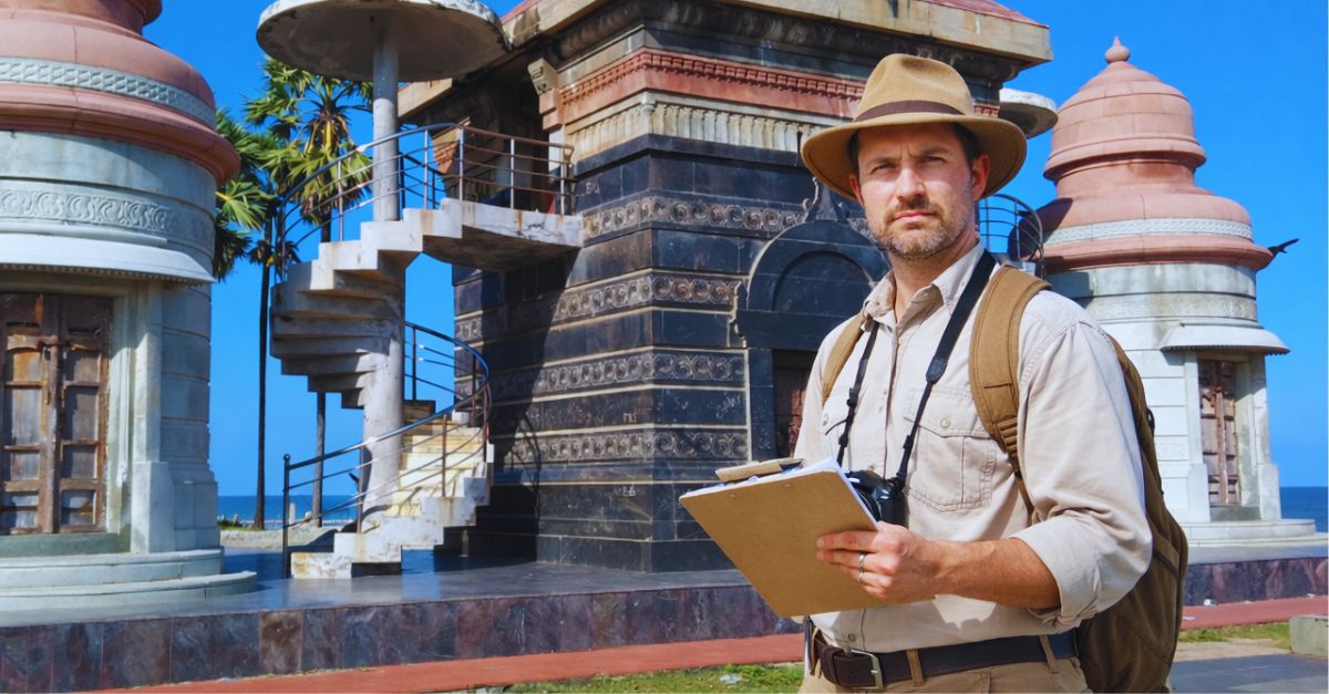 Archaeologist At Poompuhar