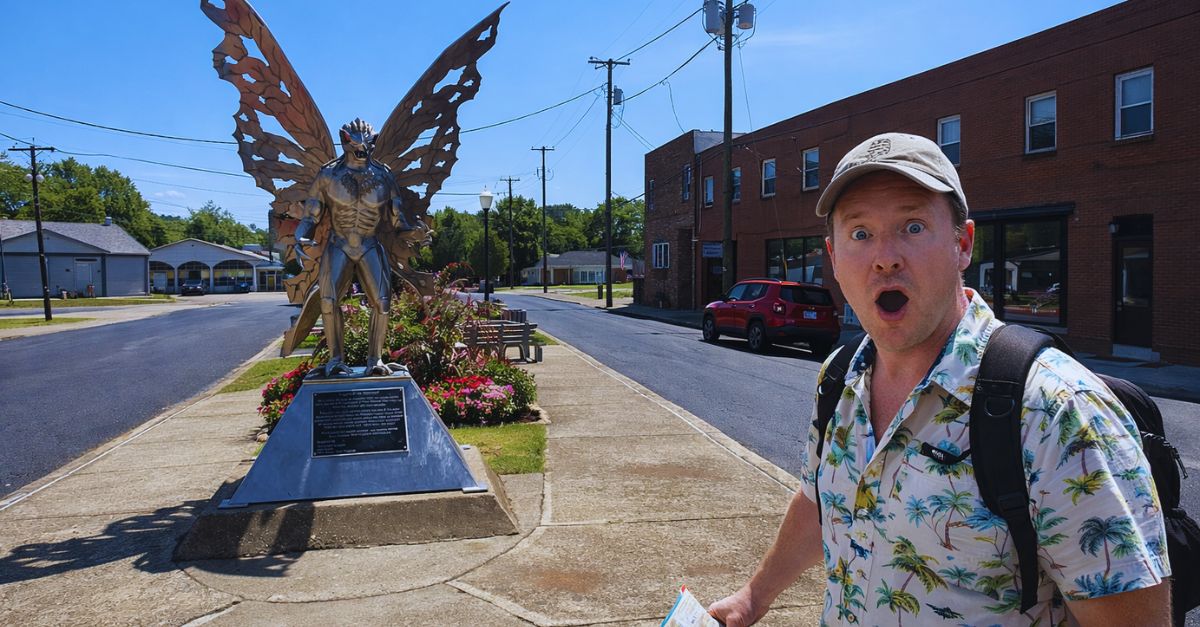 Mothman Statue