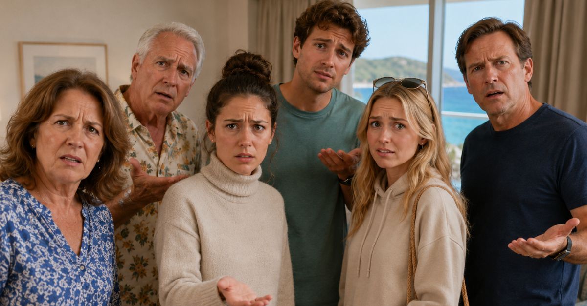 Confusion at the coastal getaway