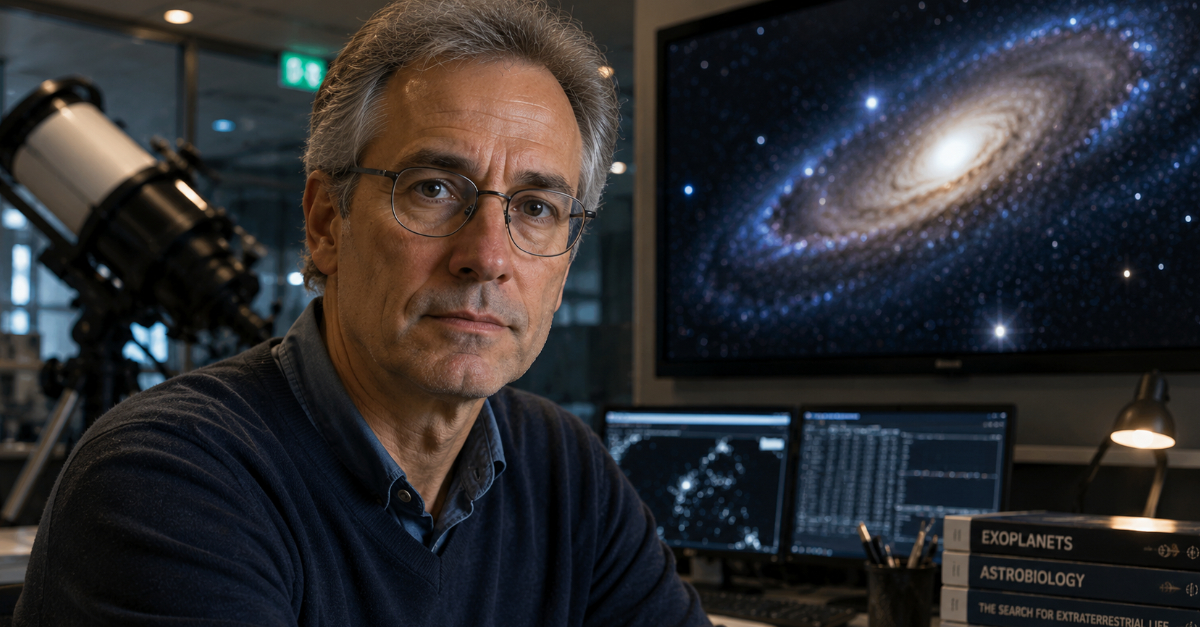 Astrophysicist in office
