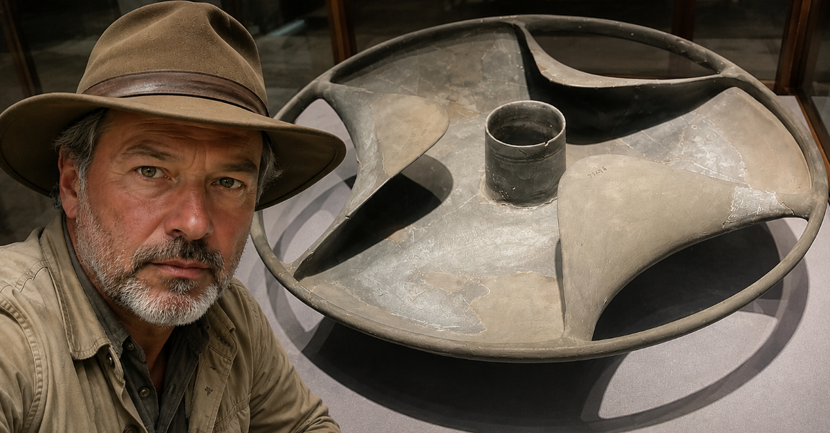 Sabu disk. The Egyptian Museum in Cairo, 2023.