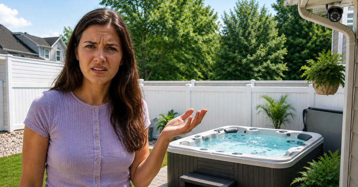 My Airbnb had cameras pointed at the backyard hot tub
