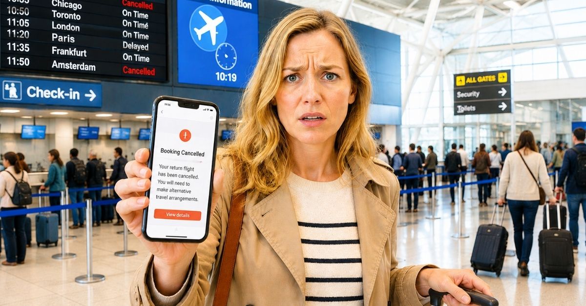 My airline says my return ticket was canceled