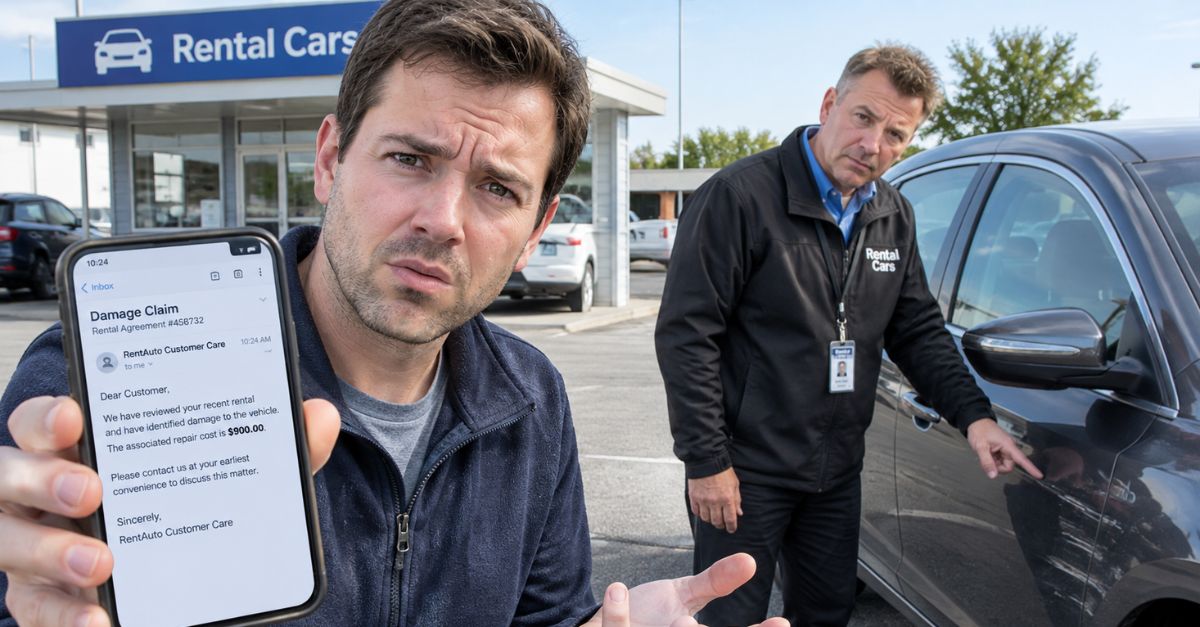 My rental car company billed me $900 for a scratch I photographed before leaving the lot