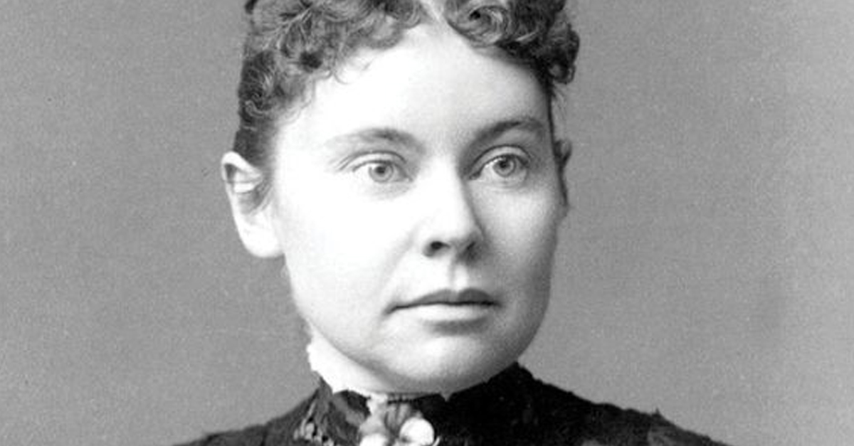 Portrait of Lizzie Borden in 1890