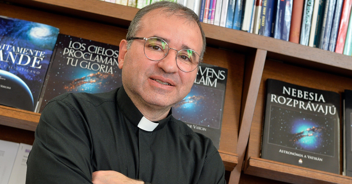 Father Jose Funes, director of the Vatican Astronomical Observatory