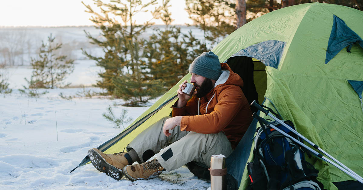 winter camping